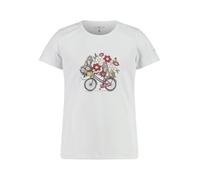 CMP - Girl's T-Shirt Piquet Print - Maglia funzionale 152 bianco