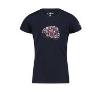 CMP - Girl's T-Shirt Piquet Print - Maglia funzionale 164 blu