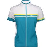 CMP Maglietta bike Unlimitech 39C6306 Maglietta, Donna, Curacao-Bianco, 42