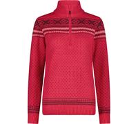 Cmp 7h76505 Half Zip Sweater Rosso S Donna