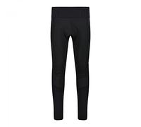 CMP Pantaloni da Ciclismo Softshell, Nero, EU 46