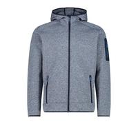 CMP - Man Jacket Fix Hood, B.Blue - Antracite, 58