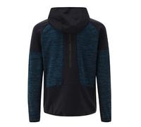 Cmp Man Jacket Fix Hood Pile Zip Capp Int Wafer Petr/Antr Uomo 35G3037 L814