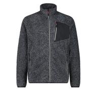 Cmp Man Jacket Pile Orsetto Zip Tasca Petto Nylon Grig Mel Uomo 31P1517M 31UU
