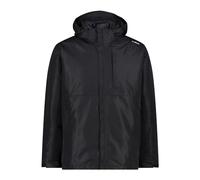 CMP - Man Jacket Zip Hood Detachable Inn.Jacket, Nero, 46