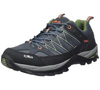 CMP Man Rigel Low Trekking Shoe Wp, Scarpe da trekking Uomo, Antracite-Torba, 49 EU