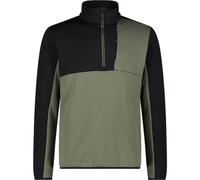 CMP Man Second Layer Fleece - Uomo - Verde / Nero - Taglia 50- modello 2025