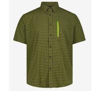 Cmp Man Shirt Pine-Mela Camicia M/M Verde Quadretti Uomo 35S7807 18FV