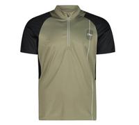 Cmp Man T-Shirt Freebike M/M 1/2 Zip Fango/Nera Uomo 35N6847 E663