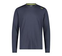 CMP Man T-Shirt Manica Lunga Uomo Blu Melange, 52