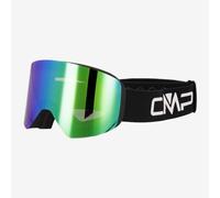 Cmp Tyrft Ski Goggles Nero Orange/Grey/CAT2-3 Uomo