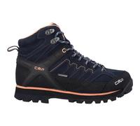 CMP Moon Mid Wmn Trekking Shoe WP, Scarpe da Trekking Donna, Blue Ink-Sunrise, 36 EU