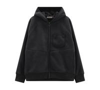 CMP Moving Felpa in pelliccetta con Maxi Logo su Cappuccio da Uomo, 35P4657 (IT, Testo, XL, Regular, Regular, Forest)