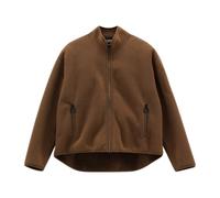 CMP Moving Felpa in Pile Full-Zip Taglio Boxy da Donna, 35P4636 (IT, Testo, S, Regular, Regular, Tabacco)