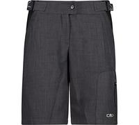 CMP Pantaloncini con Intimo Unlimitech 3C96476 Pantaloni, Donna, Nero, 50