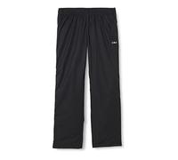 CMP - Pantalone antipioggia da uomo con fodera e zip laterali su tutta la lunghezza, Nero, M
