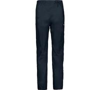 CMP - Pantalone Donna Antipioggia Con Zip Laterali Su Tutta La Lunghezza, Black Blue, XXL