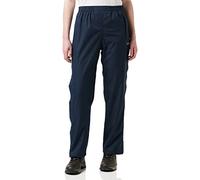 CMP - Pantalone Donna Antipioggia Con Zip Laterali Su Tutta La Lunghezza, Black Blue, XXL