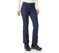CMP - Pantalone donna con ghetta interna, Black Blue, XS