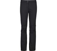 CMP - Pantalone donna con ghetta interna, Nero, S