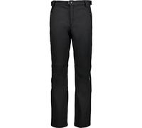 CMP Pantaloni softshell uomo (Dimensione EU 56 REG, Nero)