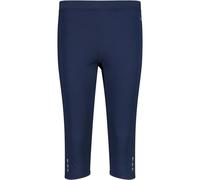 CMP - Pantaloni a ¾ Elasticizzati da Donna, Blue-Bianco, 40