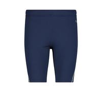 CMP - Pantaloni a ¾ Elasticizzati da Donna, Blue-Bianco, 42