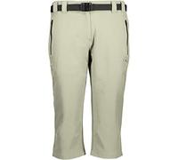 CMP Pantaloni Capri Stretch Pantaloni, Donna, Corda, 52