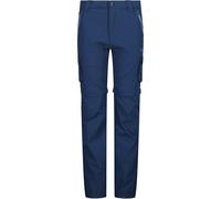 CMP - Boy's Zip Off Pant 4-Way Stretch - Pantaloni da trekking 176 blu