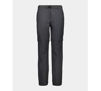 CMP Pantaloni comfort fit donna Zip Off, Trekking, Donna- U423 (Antracite)