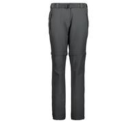 CMP - Girl's Stretch Zip Off Pant - Pantaloni zip off 128 nero