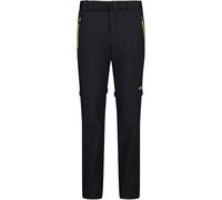 CMP - Boy's Zip Off Pant with Belt - Pantaloni zip off 140 nero