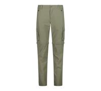 CMP Pantaloni da Trekking Convertibili Zip off da Uomo - 31T5627 (IT, Numero, 48, Regular, Regular, Sage)