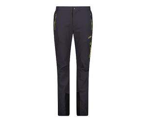 CMP - Pantaloni ergonomici da Uomo Unlimitech in Ripstop Stretch, Antracite-Acido, 50
