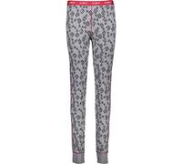 CMP - Pantaloni in lana da donna, Argento Mel.-Nero-B.Gesso, 48