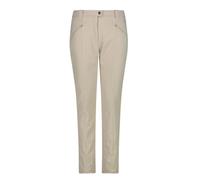 CMP Pantaloni in Softshell con Cucitura Frontale a Vista da Donna, 3A11266 (IT, Testo, XS, Regular, Regular, Kaki)