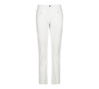 CMP Pantaloni in Softshell con Cucitura Frontale a Vista da Donna, 3A11266 (IT, Testo, XS, Regular, Regular, Bianco)