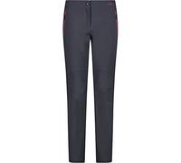 CMP - Pantaloni in Softshell da Donna, Titanio-Fucsia, 46