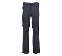 CMP Campagnolo Pantaloni lunghi da uomo Zip Off Comfort Fit Stretch Grigio 30