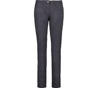CMP Pantaloni Lunghi in 98% Cotone, Donna, Antracite, 48