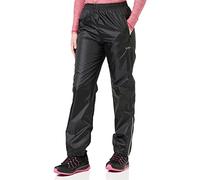 CMP Pantaloni Pioggia da Donna, Nero, XL
