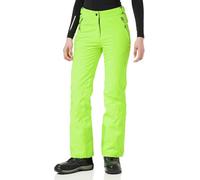 CMP Pantaloni Sci Elasticizzati da Donna, Mela Fluo, XXS