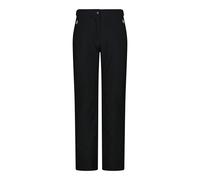 CMP Pantaloni Sci Elasticizzati da Donna, Nero, L