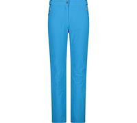 CMP Pantaloni Sci Elasticizzati da Donna, Turchese, L | Tessuto elasticizzato a 4 vie per una libertà di movimento ottimale, tecnologia Clima Protect per un maggiore calore
