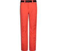 CMP Pantaloni Sci in Twill da Donna, Rosso (Grenadine 526), 48