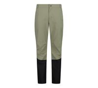 CMP Pantaloni Trekking Uomo in Elastico in 4 direzioni 34T7667 (IT, Numero, 50, Regular, Regular, Sage/Nero)