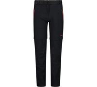 CMP - Pantaloni Zip off Elasticizzati da Bambini, Antracite, 110