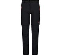 CMP - Pantaloni Zip off Elasticizzati da Bambini, Antracite, 176