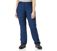 CMP Pantaloni Zip Off Elasticizzati da Donna, Blue, XXL