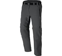 CMP Pantaloni Zip Off Elasticizzati Da Donna Comfort Fit, Antracite, C20